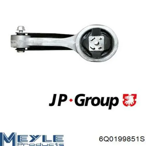 Подушка двигуна задня 6Q0199851S Meyle