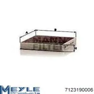 Купити 7123190006 Meyle Фільтр салону вугільний
