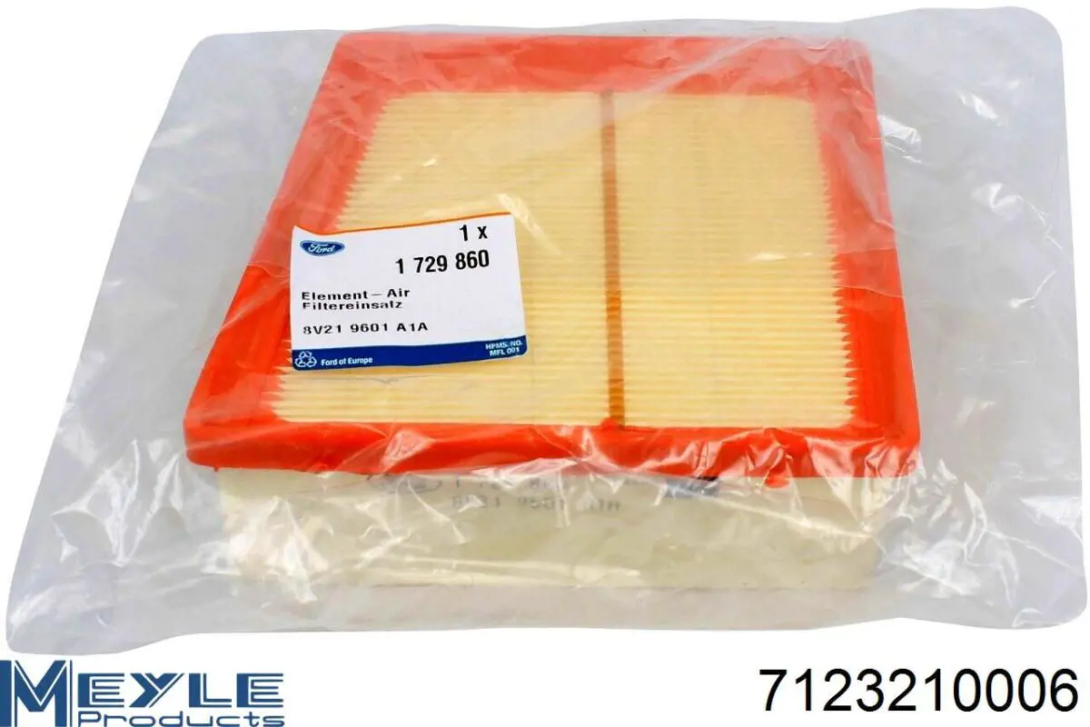 Елемент повітряного фільтра Meat&Doria 18516 ціна, від 6.08 USD