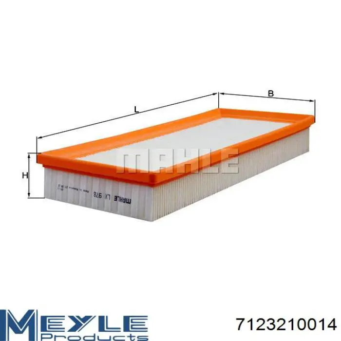 Елемент повітряного фільтра Nordfil AN1096 ціна, від 4.23 USD
