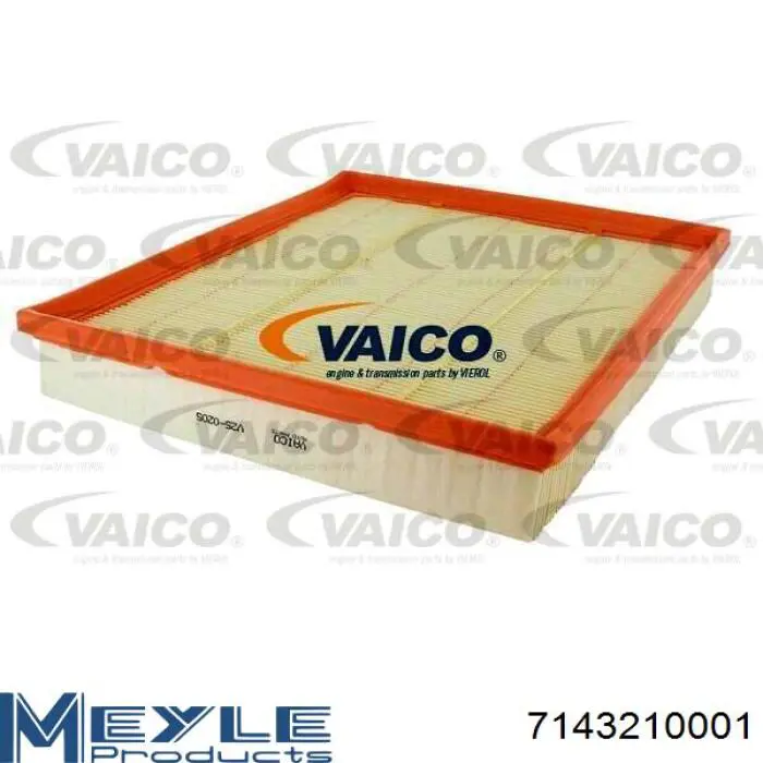 Купити A060 Vasco Filters Автомобільний фільтр повітря