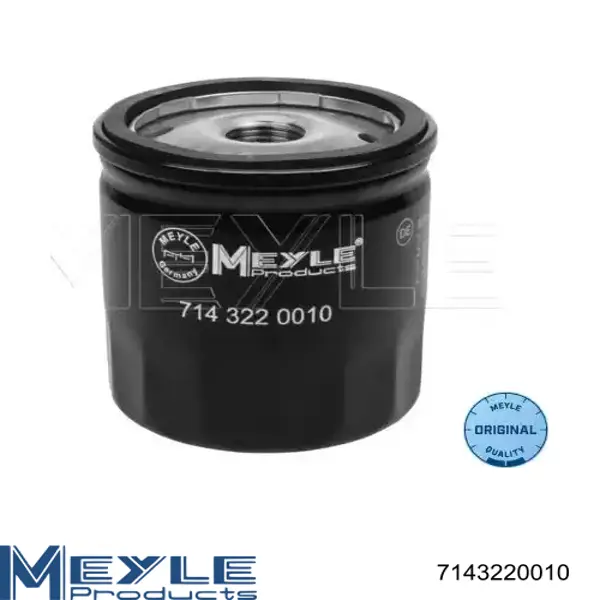 Масляний фільтр двигуна Meyle 7143220010 ціна, від 5.07 USD