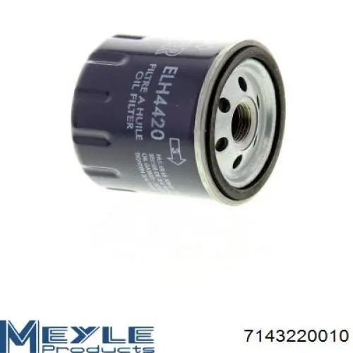 Фільтр масляний Meyle 7143220010