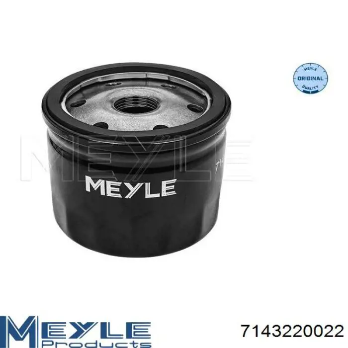 Масляний фільтр двигуна Meyle 7143220022 ціна, від 10.67 USD
