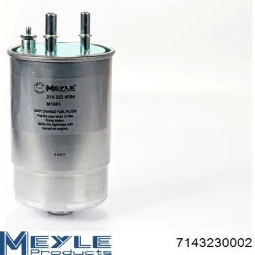 Паливний фільтр 7143230002 Meyle
