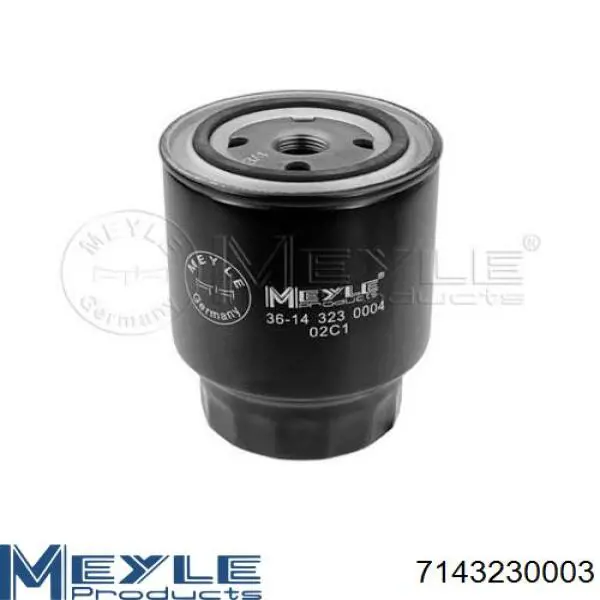 Фільтр тонкого очищення палива Meyle 7143230003 ціна, від 8.65 USD