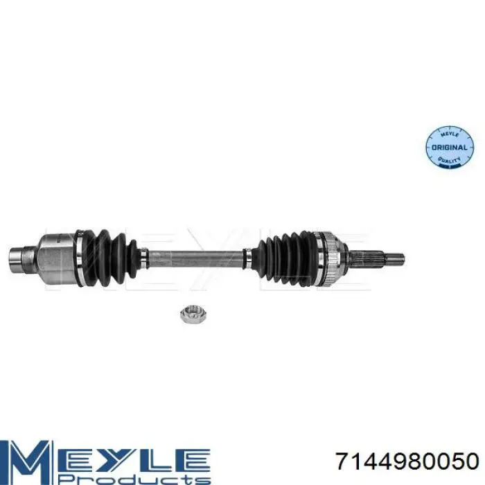 Піввісь передня, права Meyle 7144980050 ціна, від 117.45 USD