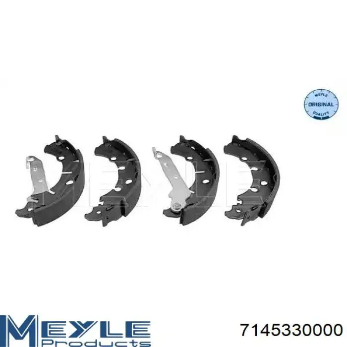 Колодки гальмові задні, барабанні 986487599 Bosch