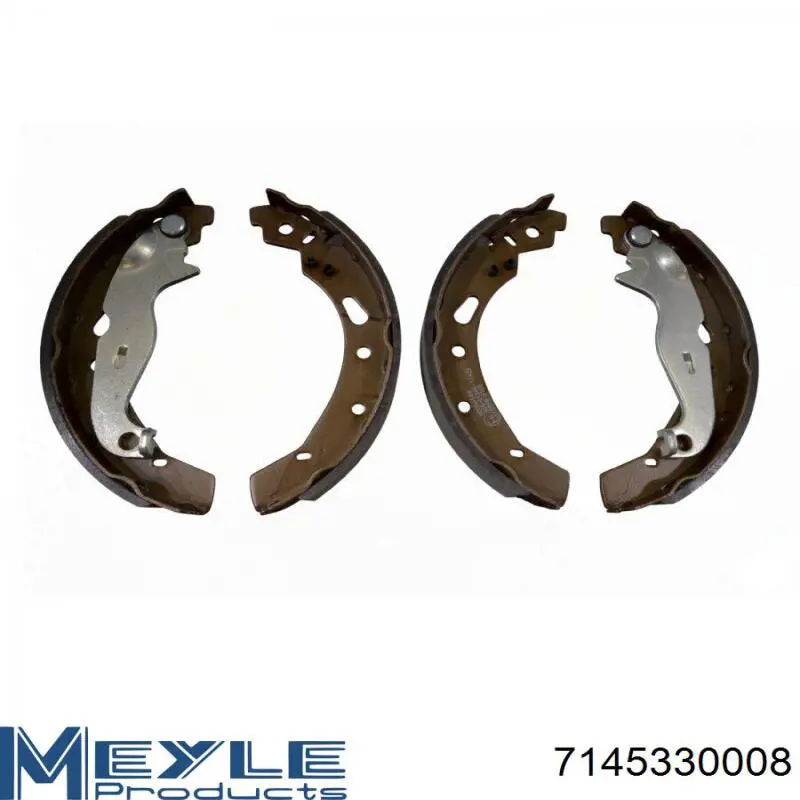 Колодки гальмові задні, барабанні Meyle 7145330008 ціна, від 28.97 USD