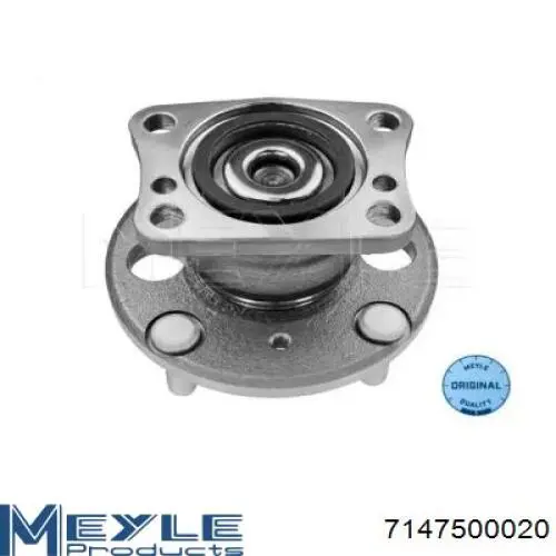 Маточини задніх коліс Meyle 7147500020 ціна, від 71.50 USD
