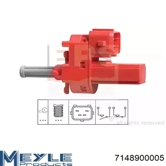 Кнопка стоп-сигналу DP Group EP42872 ціна, від 5.64 USD