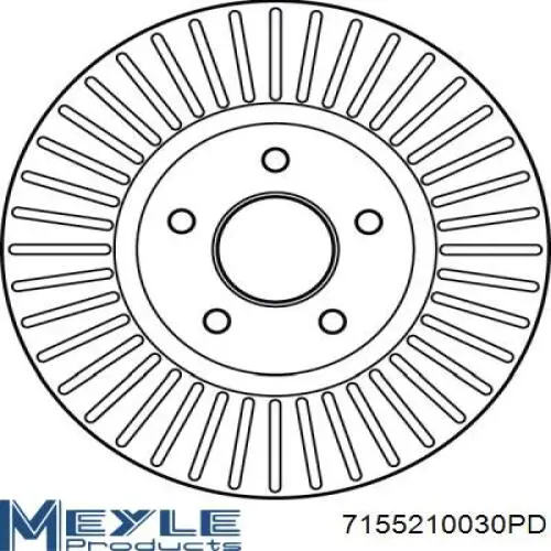 Купити 7G911125DA Ford Ротор гальмівний