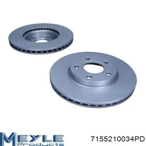 Купити 7155210034PD Meyle Ротор гальмівний