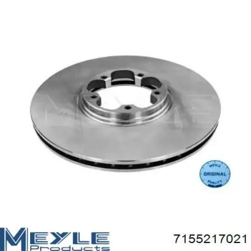 Диск переднього гальма Meyle 7155217021 ціна, від 38.81 USD