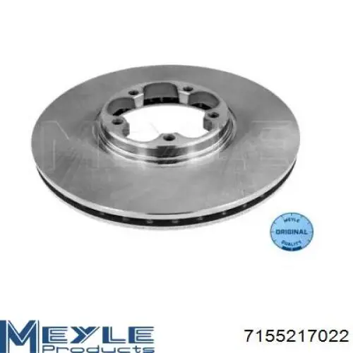 7155217022 Meyle диск гальмівний передній