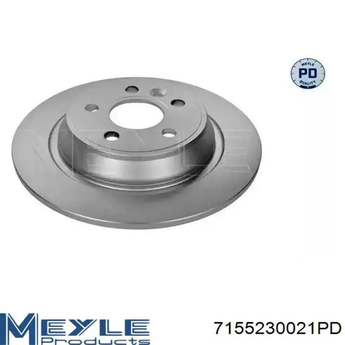 Задні дискові гальма Meyle 7155230021PD ціна, від 39.19 USD