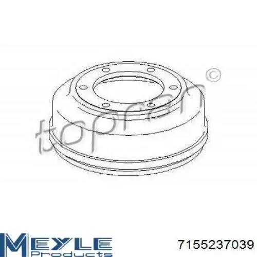 Барабан гальмівний задній Meyle 7155237039