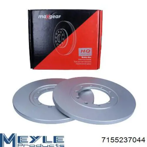 Купити 7155237044 Meyle Диск заднього гальма