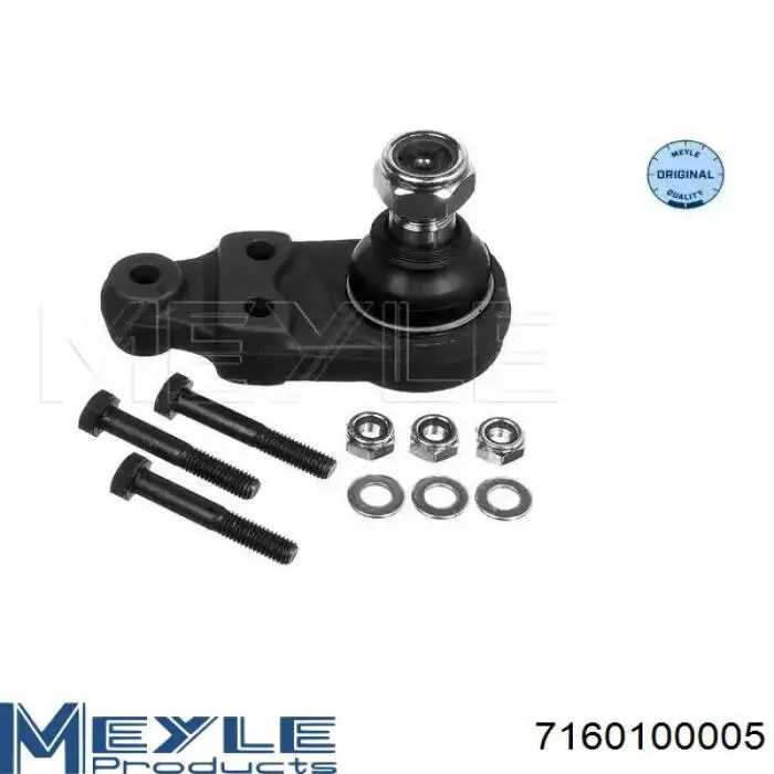 Купити 7160100005 Meyle Кульова опора, нижня