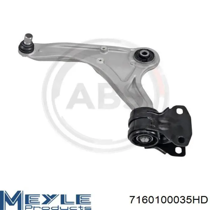 Кульова опора, нижня, ліва Meyle 7160100035HD ціна, від 21.74 USD