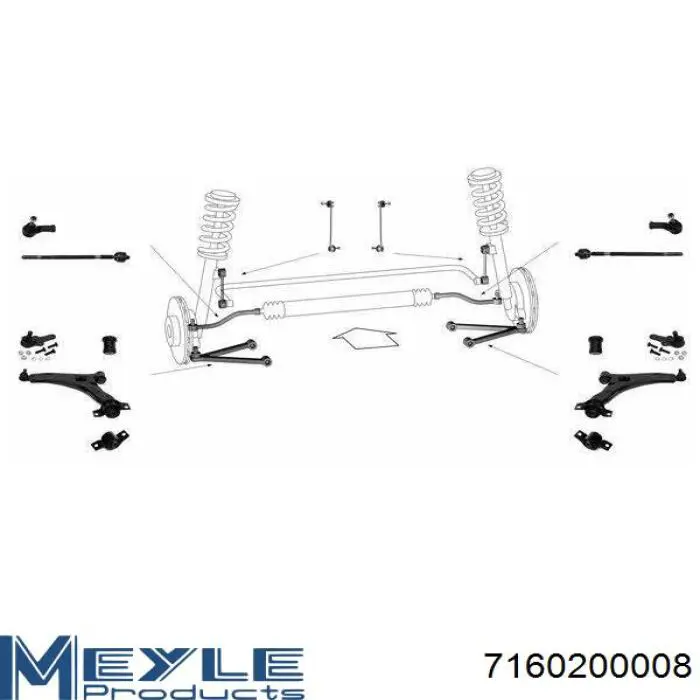 Наконечник рульовий Ford 5203495 ціна, від 8.60 USD