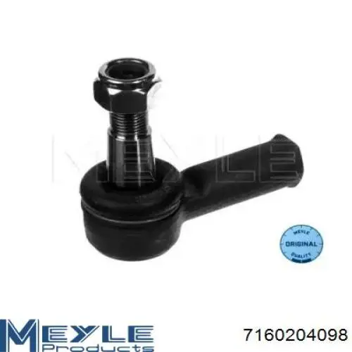 Накінечник поздовжньої рульової тяги, задній 7160204098 Meyle