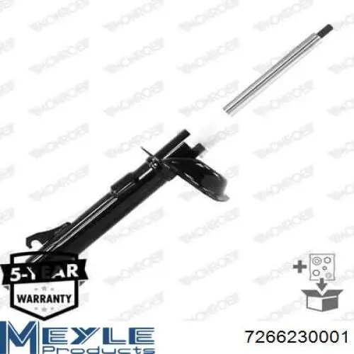 Стійка передня права Ford 4M5118045BAB