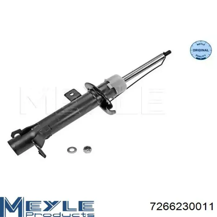 Амортизатор передньої підвіски, лівий Meyle 7266230011 ціна, від 50.05 USD