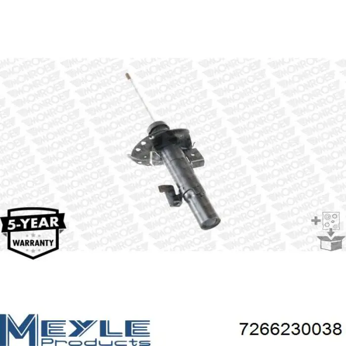 Амортизатор передній, правий RS313758 Raiso