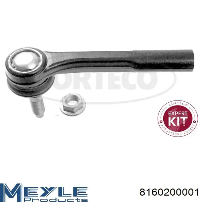 8160200001 Meyle Зовнішній наконечник рульової тяги