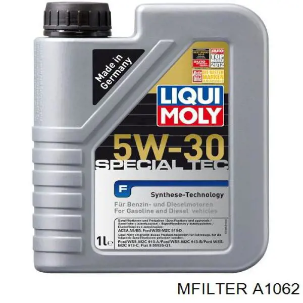 Елемент повітряного фільтра Mfilter A1062 ціна, від 11.62 USD