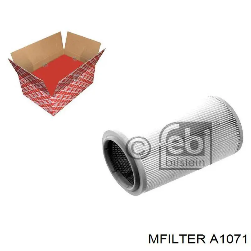 Елемент повітряного фільтра Mfilter A1071 ціна, від 6.02 USD