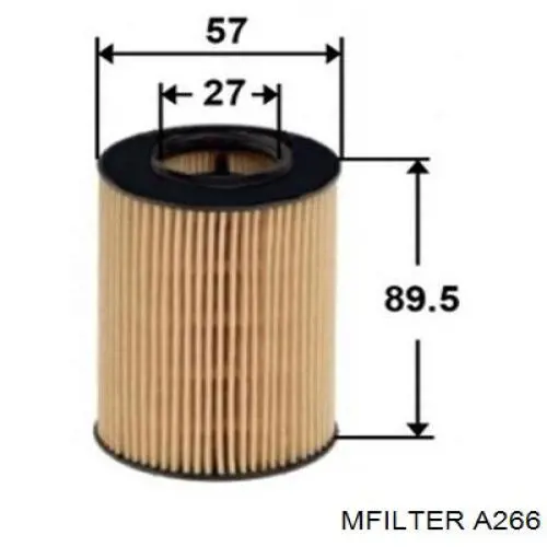 A266 Mfilter фільтр повітряний