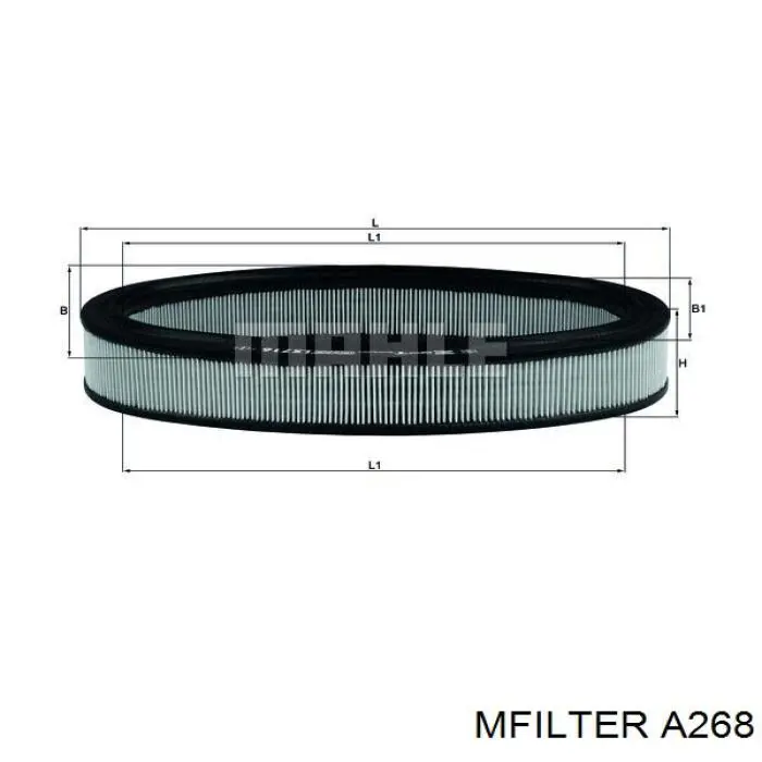 Фільтр повітряний Mahle Original LX78