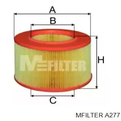 A277 Mfilter фільтр повітряний