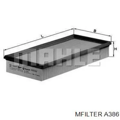 A386 Mfilter фільтр повітряний
