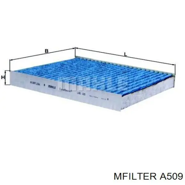 A509 Mfilter Повітряний фільтр двигуна