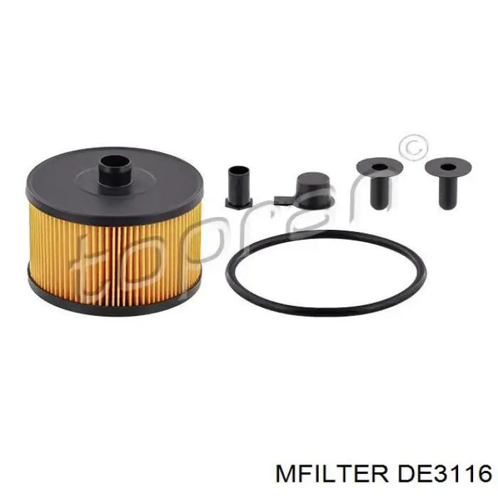 DE3116 Mfilter фільтр паливний