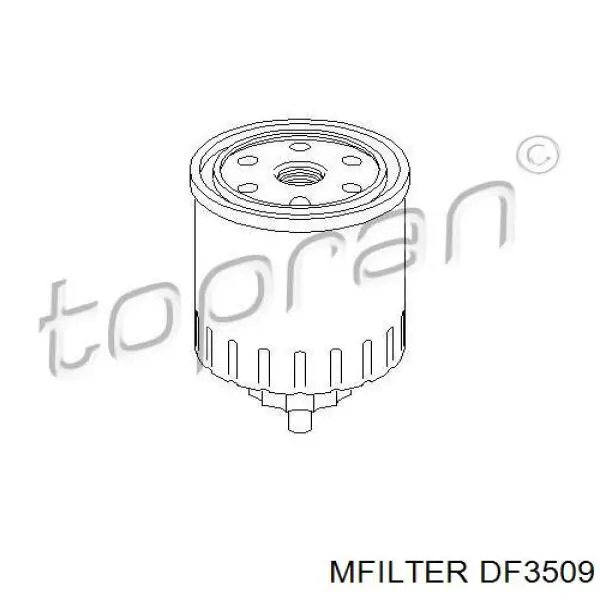 Фільтр тонкого очищення палива Mfilter DF3509 ціна, від 7.86 USD