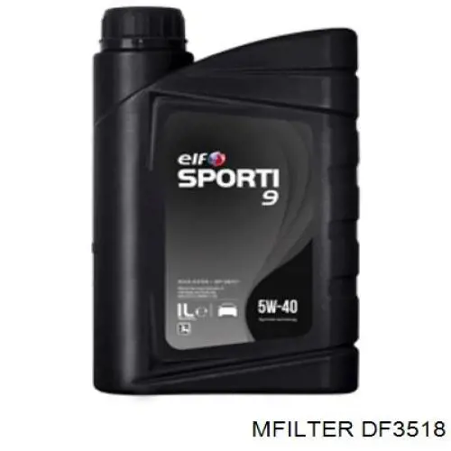 Купити DF3518 Mfilter Фільтр-відстійник палива грубої очистки