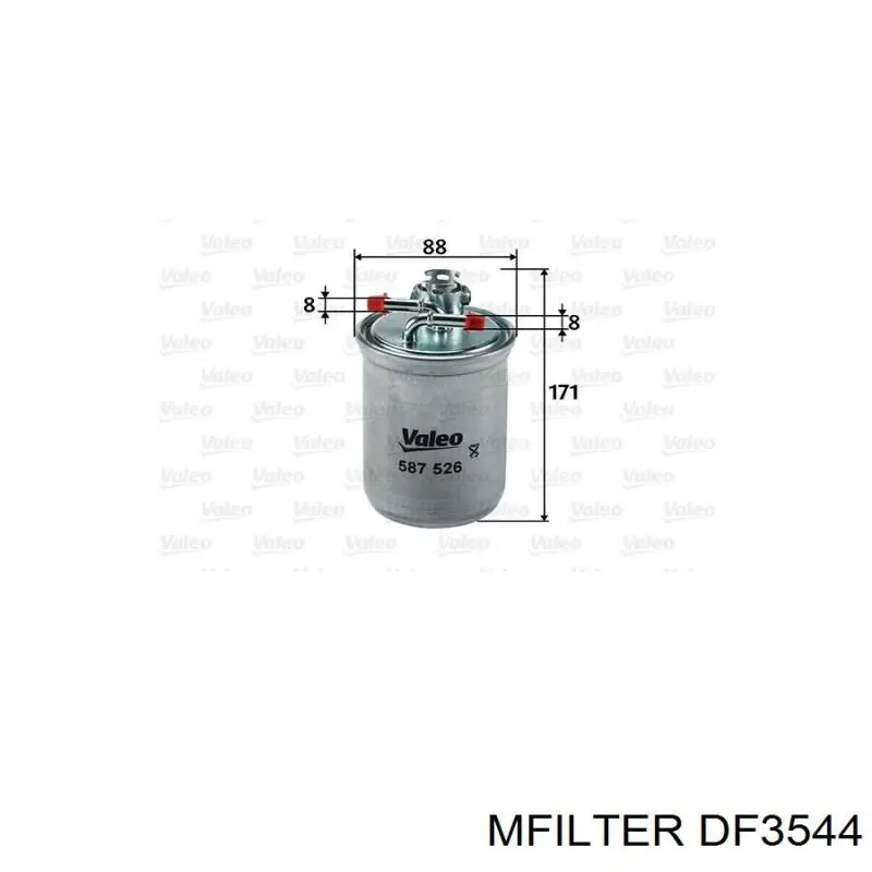 Паливний фільтр DF3544 Mfilter