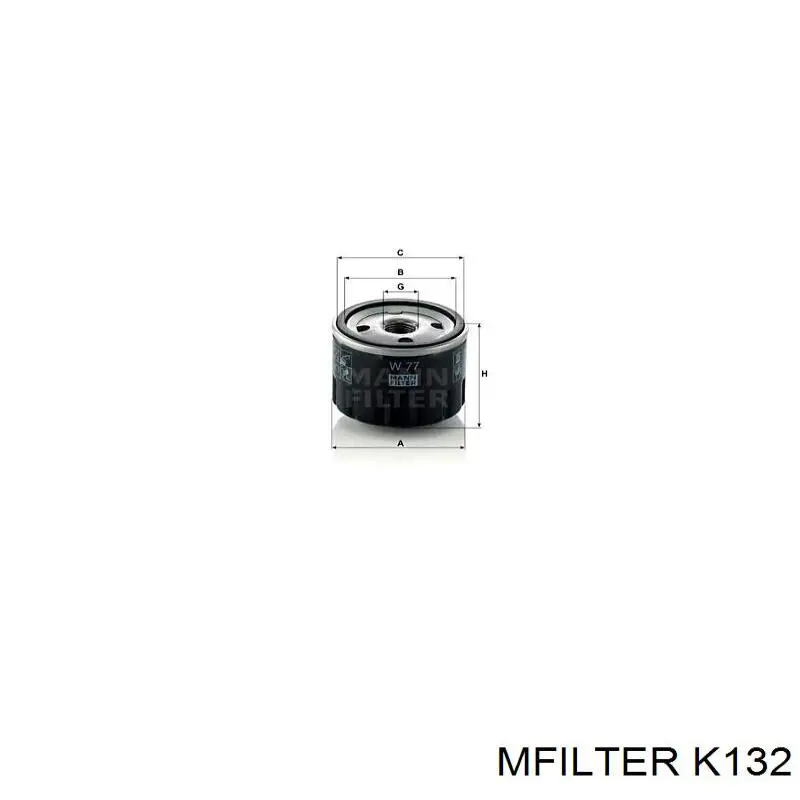 K132 Mfilter фільтр повітряний