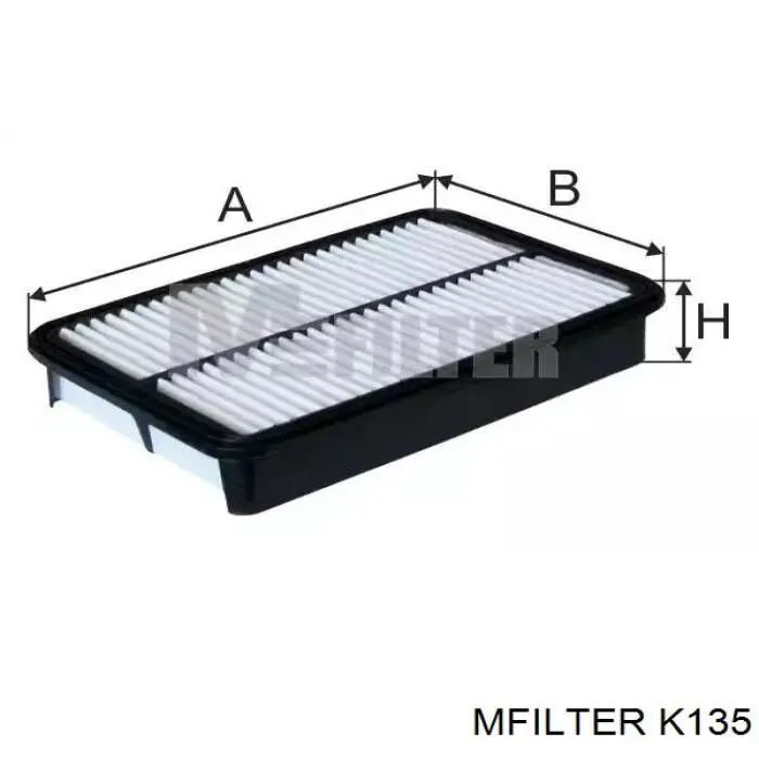 Купити K135 Mfilter Автомобільний фільтр повітря
