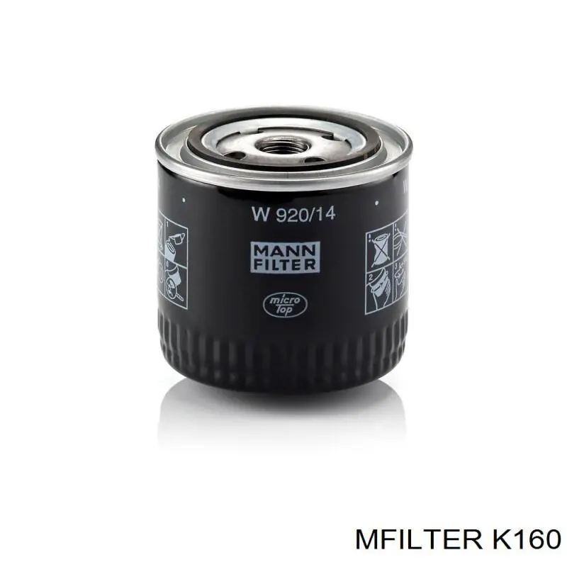 Повітряний фільтр K160 Mfilter