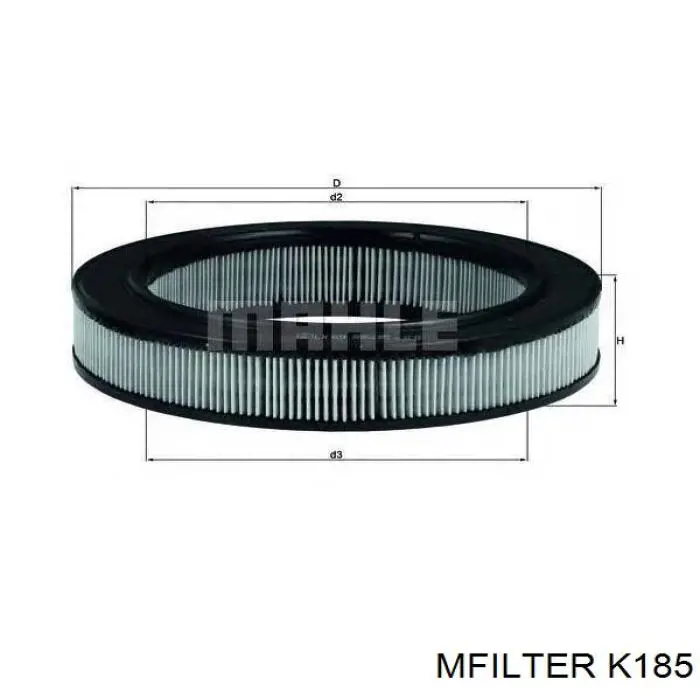 K185 Mfilter фільтр повітряний