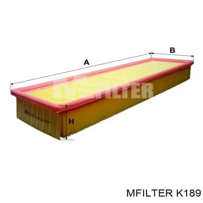Елемент повітряного фільтра Mfilter K189 ціна, від 5.15 USD