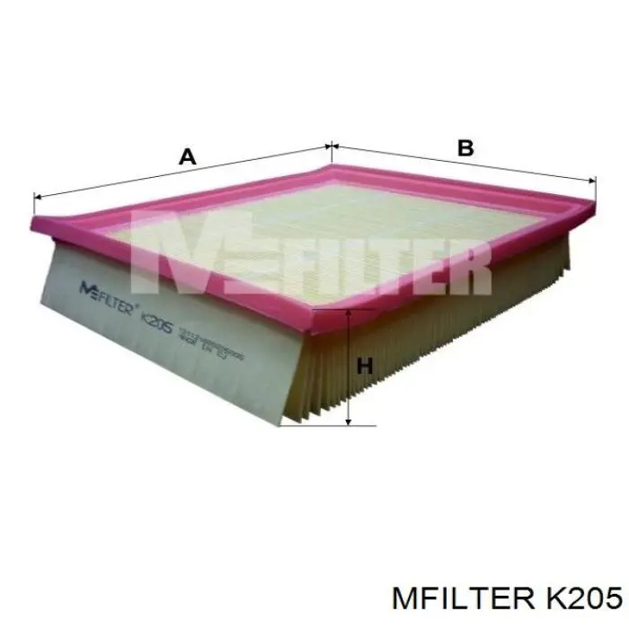 K205 Mfilter фільтр повітряний
