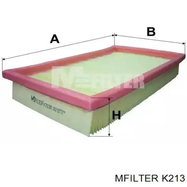K213 Mfilter фільтр повітряний
