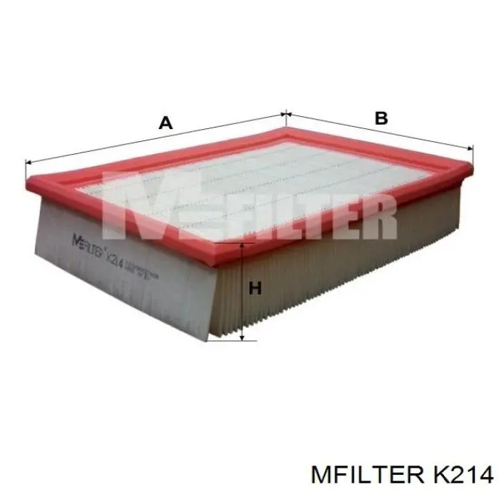K214 Mfilter фільтр повітряний