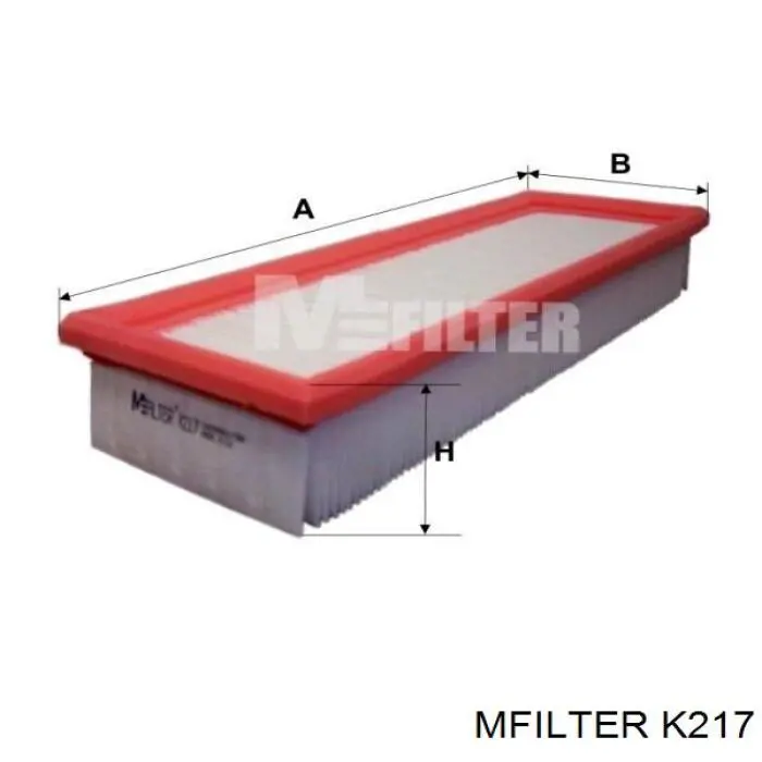 K217 Mfilter фільтр повітряний